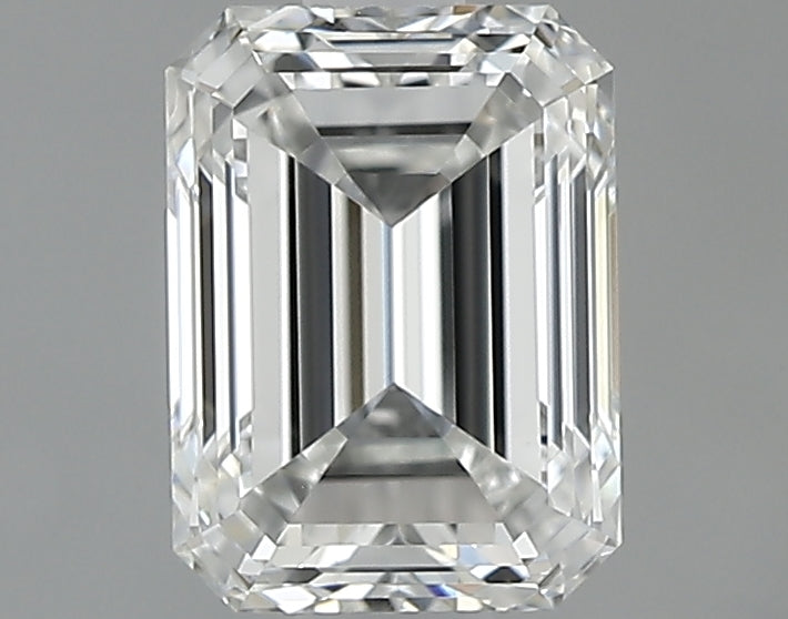 1.00 carat Emerald diamond F VVS1