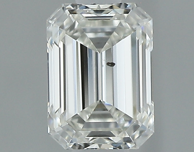 0.51 carat Emerald diamond I SI2