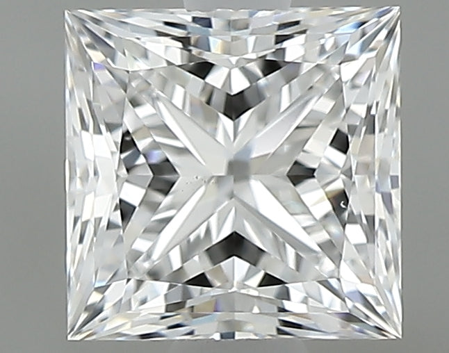 0.81 carat Princess diamond E VS2