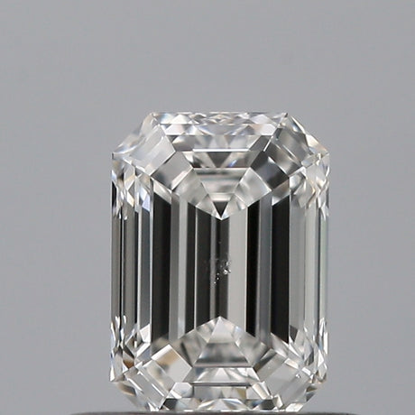 0.52 carat Emerald diamond F SI1