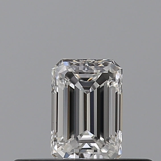 0.25 carat Emerald diamond F VVS1