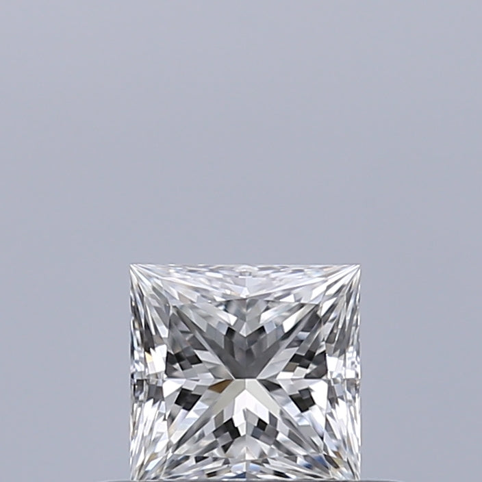 0.33 carat Princess diamond E VVS2