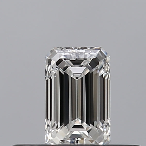 0.25 carat Emerald diamond E VVS2