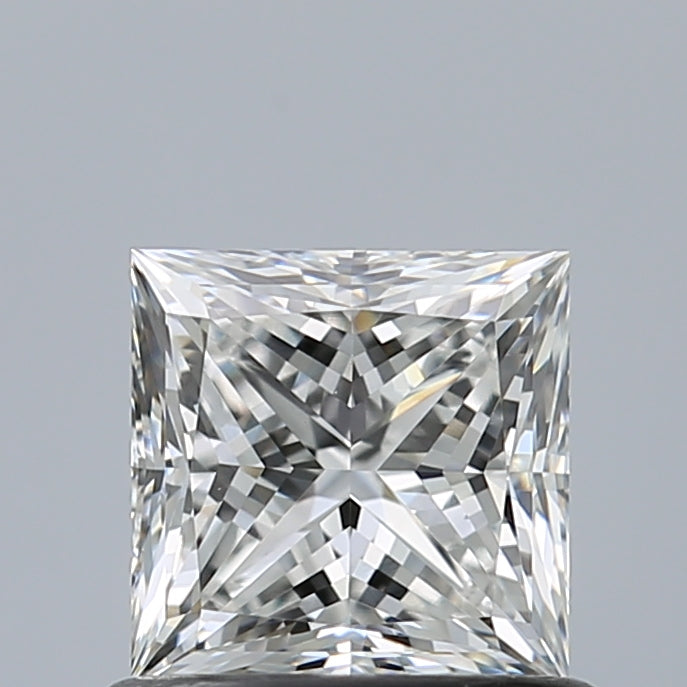 0.78 carat Princess diamond F VS2