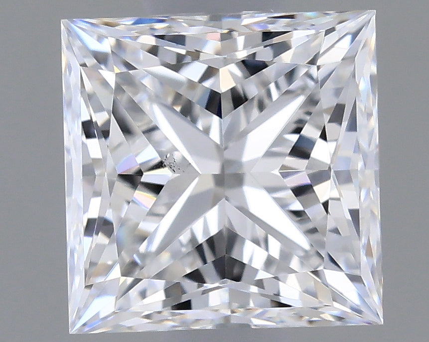 1.00 carat Princess diamond E SI1