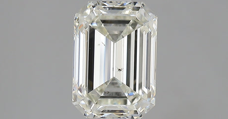 2.02 carat Emerald diamond J SI1