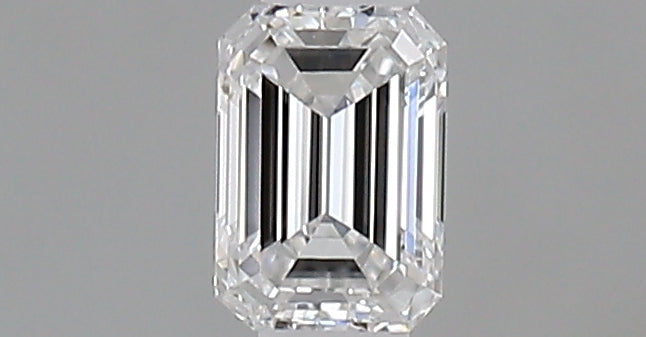 0.23 carat Emerald diamond D VVS2