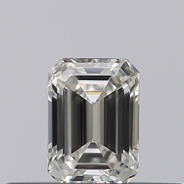 0.24 carat Emerald diamond E VVS1