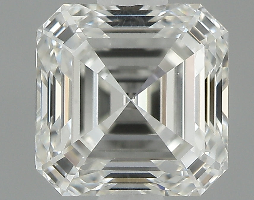 0.85 carat Asscher diamond I VS1