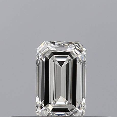 0.24 carat Emerald diamond F VVS2