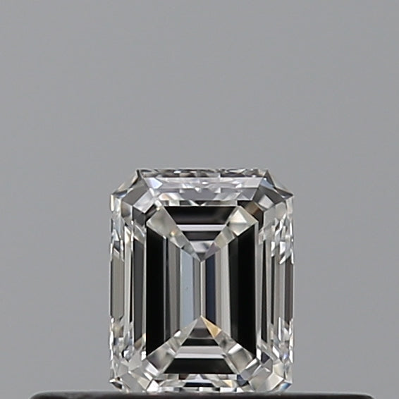 0.24 carat Emerald diamond F  VVS2