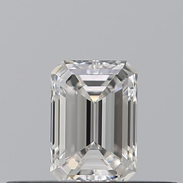 0.24 carat Emerald diamond F VVS2