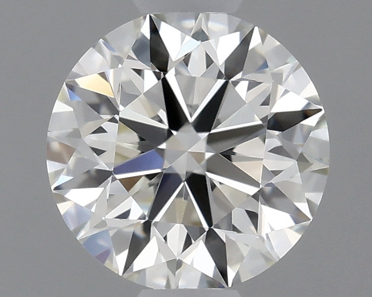 0.53 carat Round diamond J IF Excellent