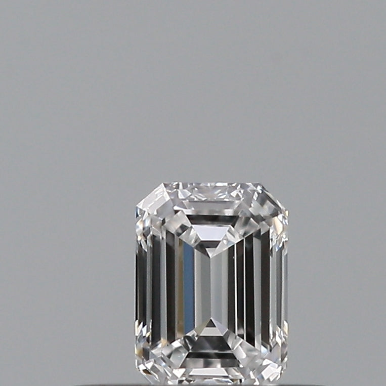 0.23 carat Emerald diamond D VVS2