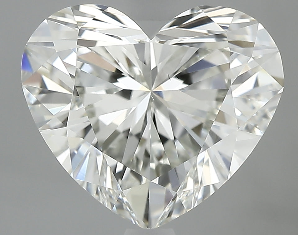 3.02 carat Heart diamond J VS1