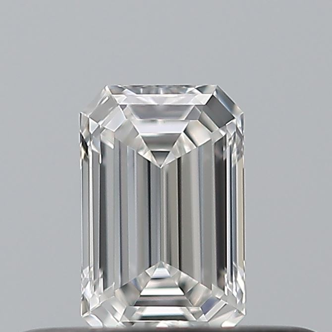 0.24 carat Emerald diamond F VVS1