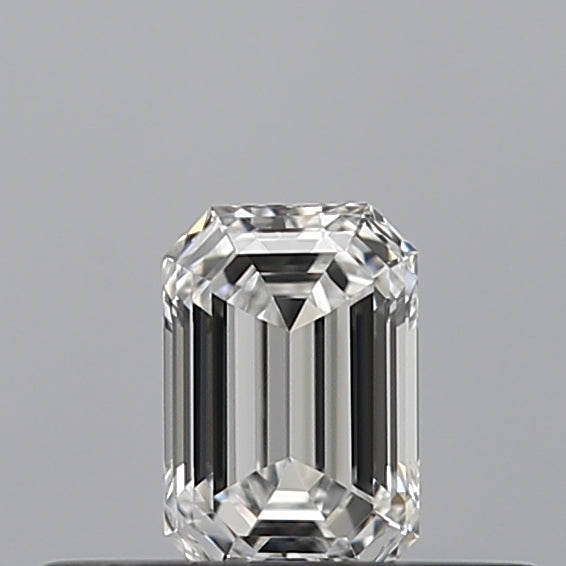 0.25 carat Emerald diamond F VVS2