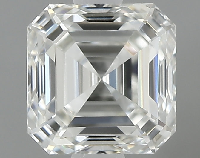 0.71 carat Asscher diamond H IF