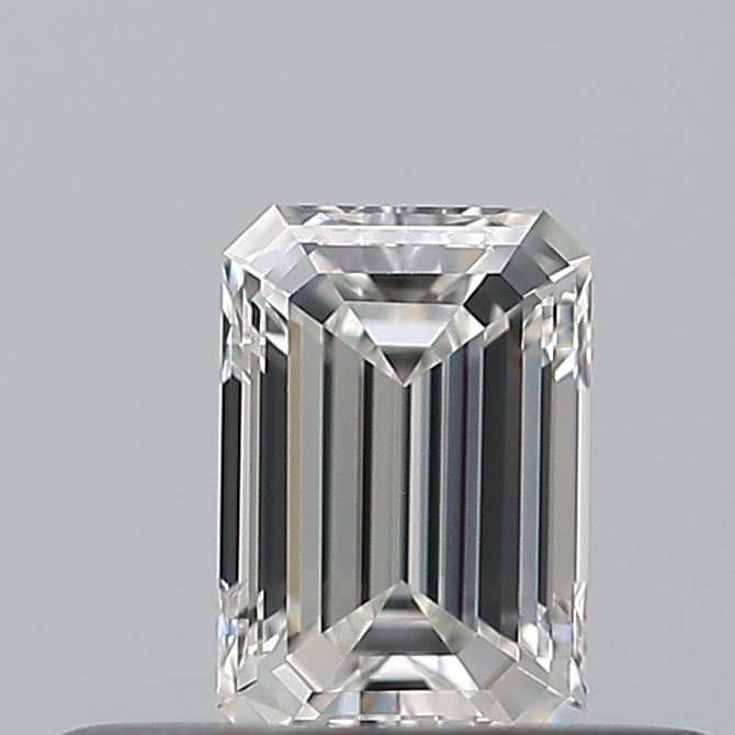 0.24 carat Emerald diamond F VVS1