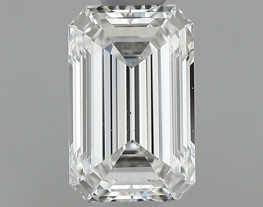 0.61 carat Emerald diamond F VS2