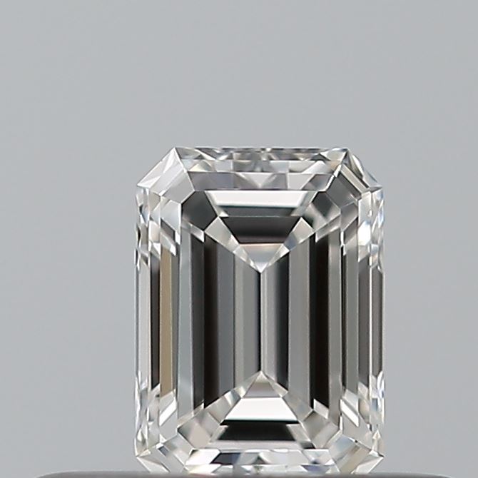 0.24 carat Emerald diamond F VVS1