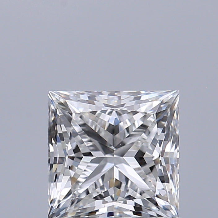 0.72 carat Princess diamond E VS1