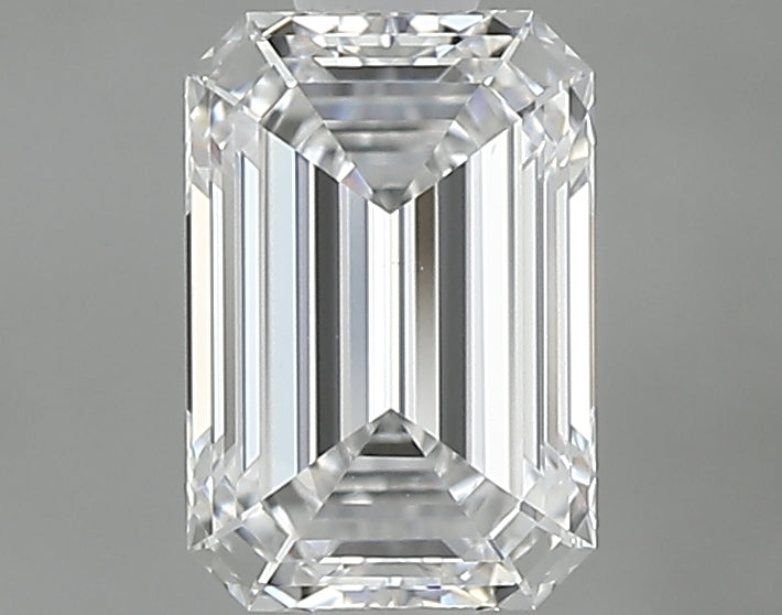 0.85 carat Emerald diamond D VS2