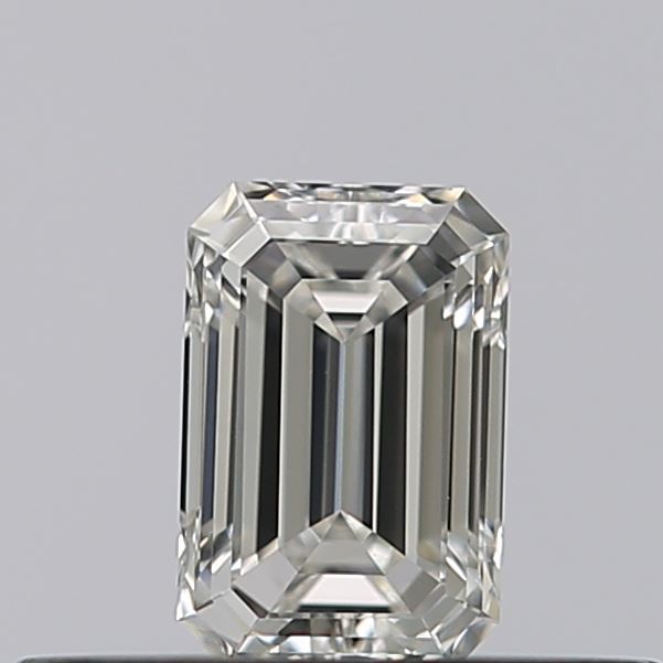 0.25 carat Emerald diamond F VVS2