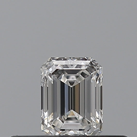 0.25 carat Emerald diamond F VVS2