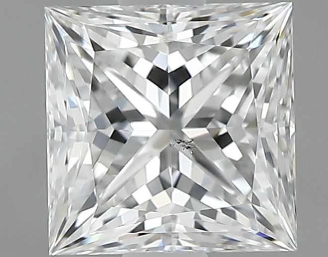 0.91 carat Princess diamond E SI1