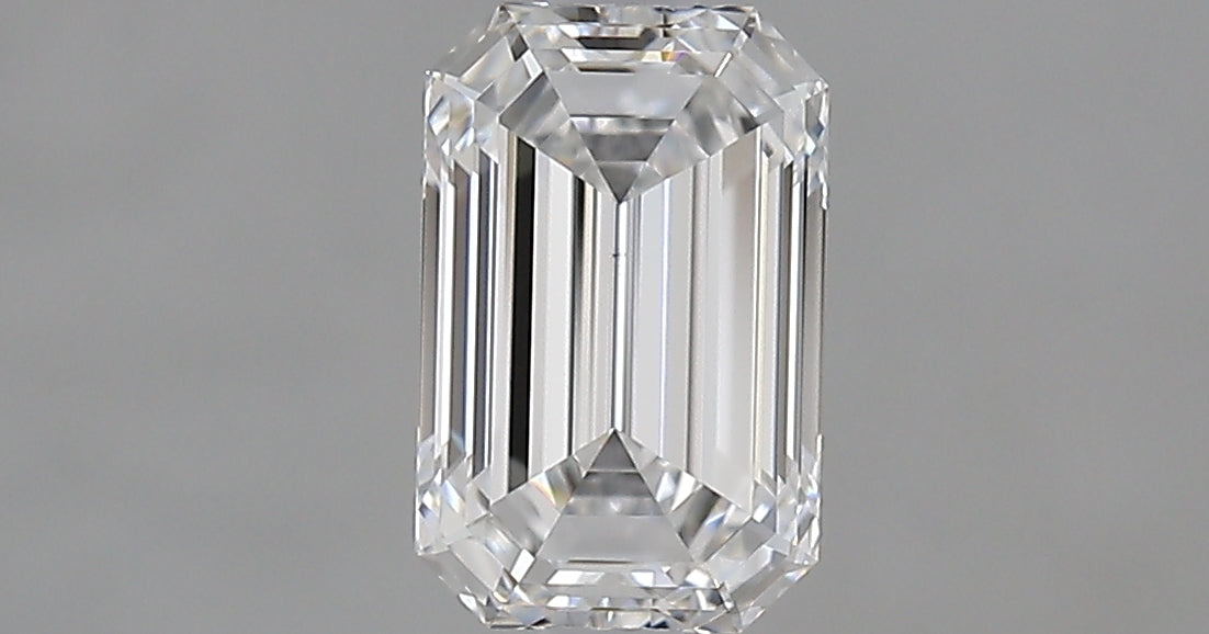 1.03 carat Emerald diamond D VS1