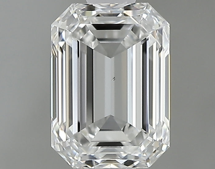 1.00 carat Emerald diamond E VS2