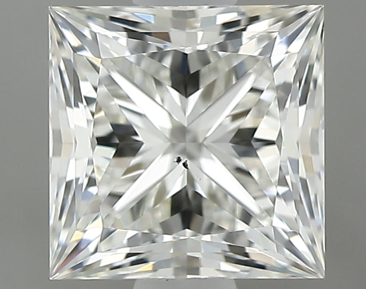 1.00 carat Princess diamond I SI1