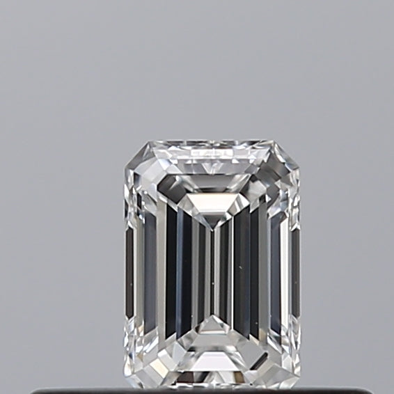 0.26 carat Emerald diamond D VVS2