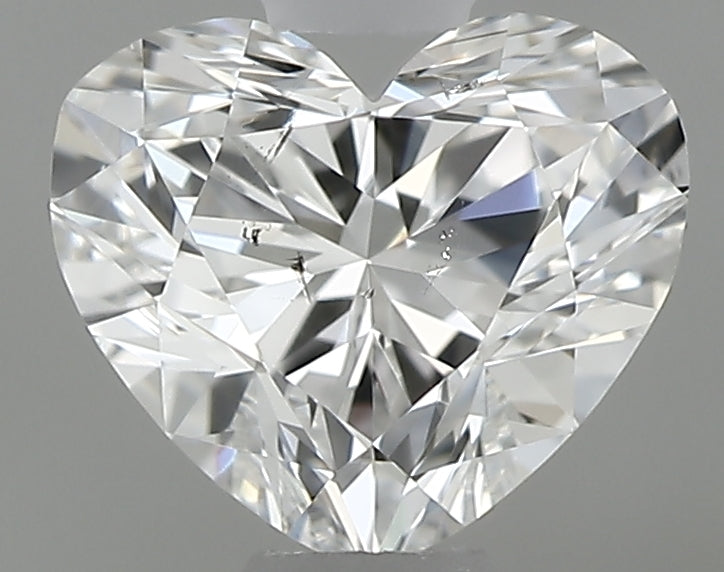 0.42 carat Heart diamond F SI1