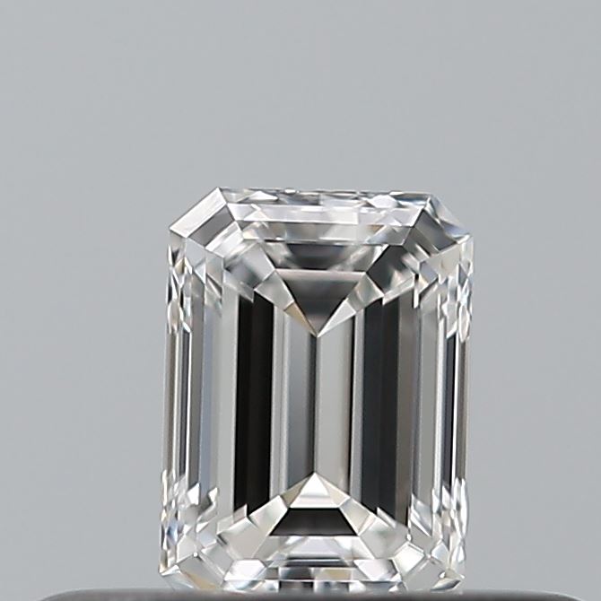 0.23 carat Emerald diamond F VVS1