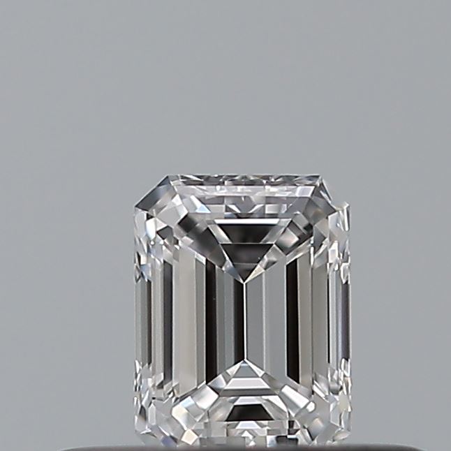 0.23 carat Emerald diamond D VVS2