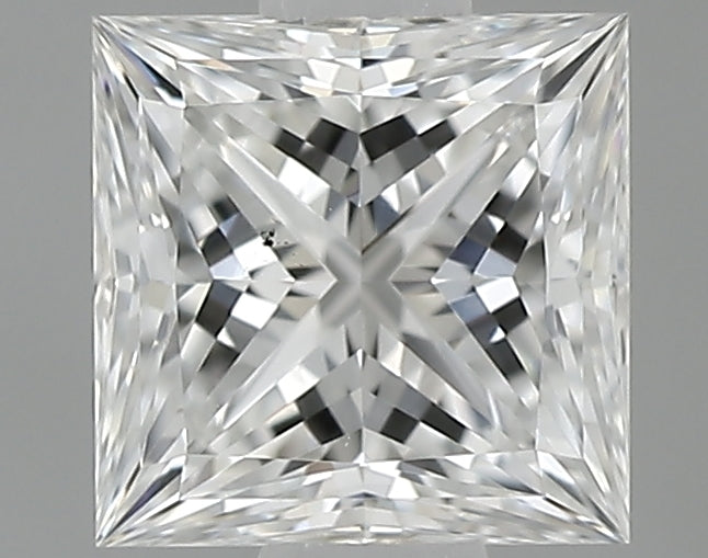 0.46 carat Princess diamond E VS2