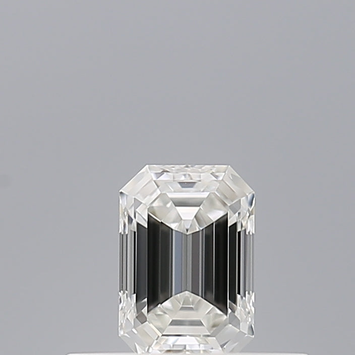 0.25 carat Emerald diamond F VVS2