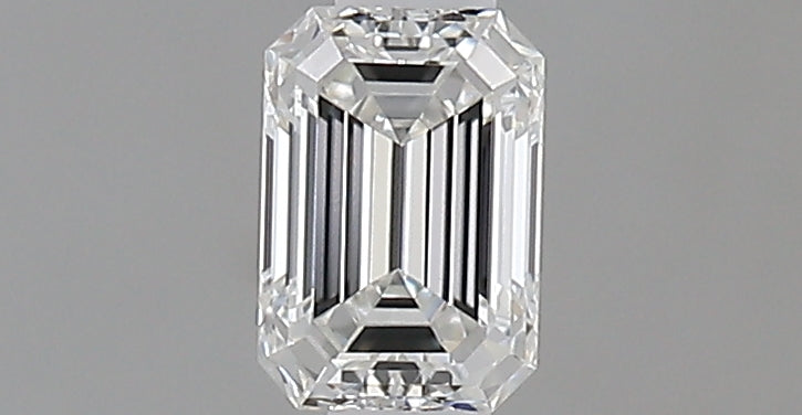 0.30 carat Emerald diamond F VVS1