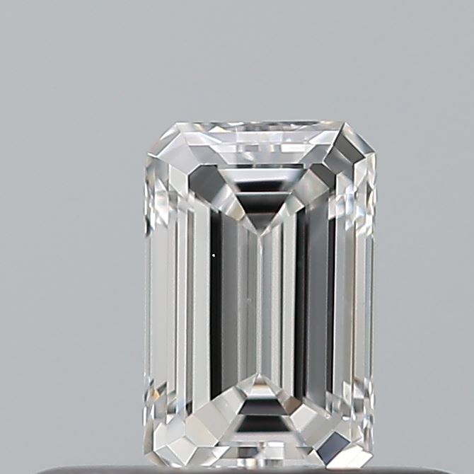 0.23 carat Emerald diamond F VVS2