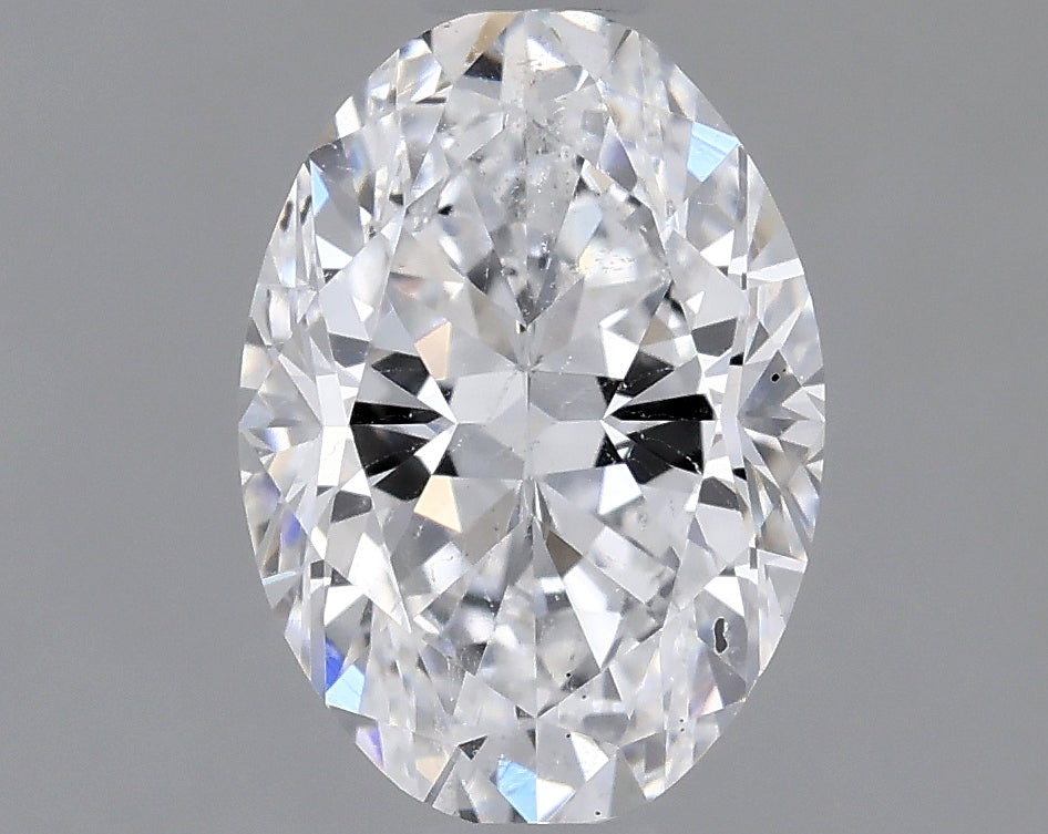 0.90 carat Oval diamond D SI2
