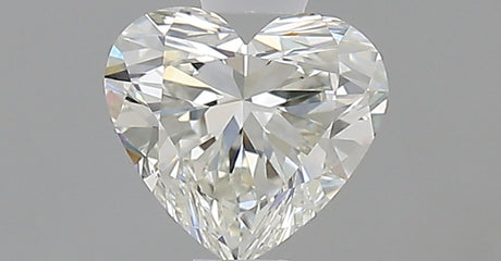0.53 carat Heart diamond J VVS2
