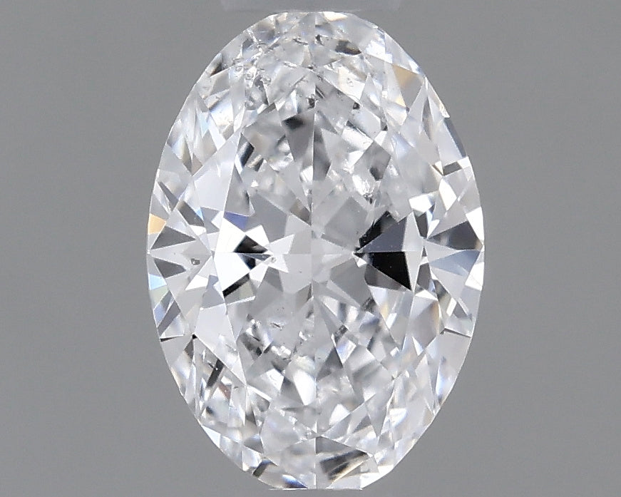 0.50 carat Oval diamond D SI2