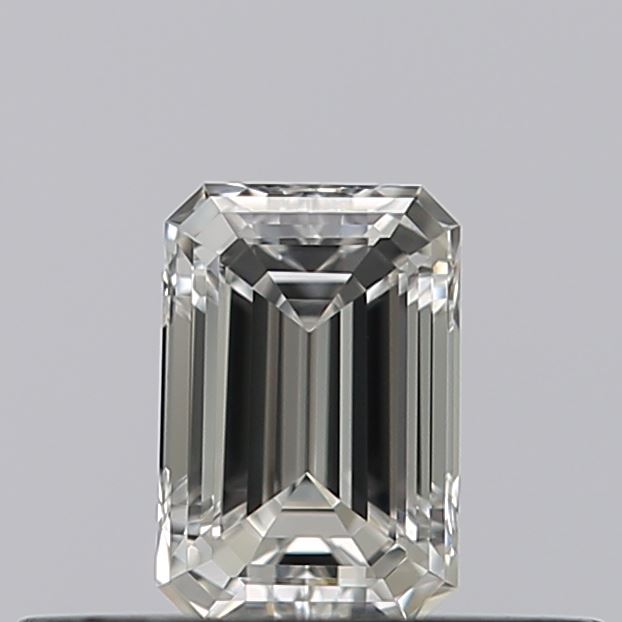 0.26 carat Emerald diamond D VVS2