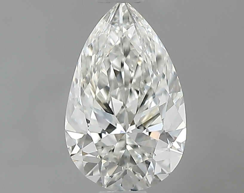 0.64 carat Pear diamond H IF