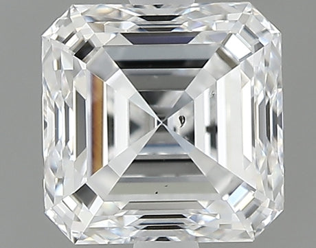 1.50 carat Asscher diamond D SI1