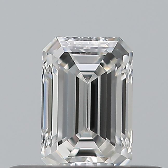 0.26 carat Emerald diamond E VVS1