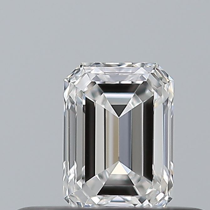 0.27 carat Emerald diamond E VVS1