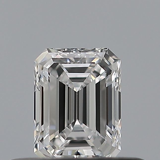 0.31 carat Emerald diamond D VVS2